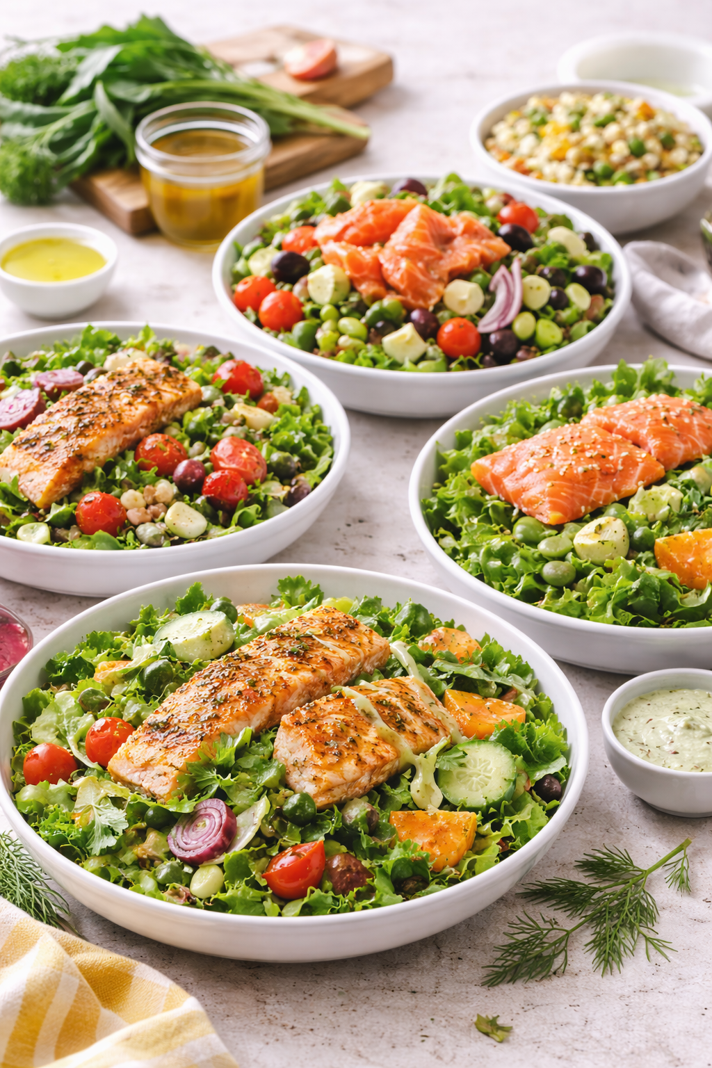 Ensaladas salmon Chile