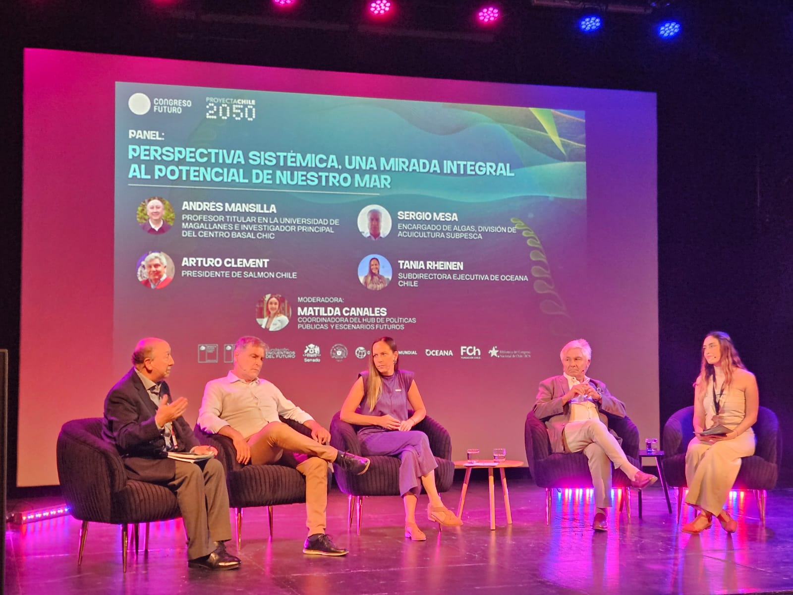 SalmonChile impulsa el desarrollo de la acuicultura nacional en Congreso Futuro