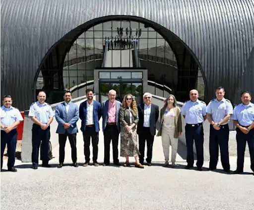 SOFOFA y Salmonchile conocieron soluciones satelitales para fortalecer la salmonicultura en visita al Centro Espacial Nacional