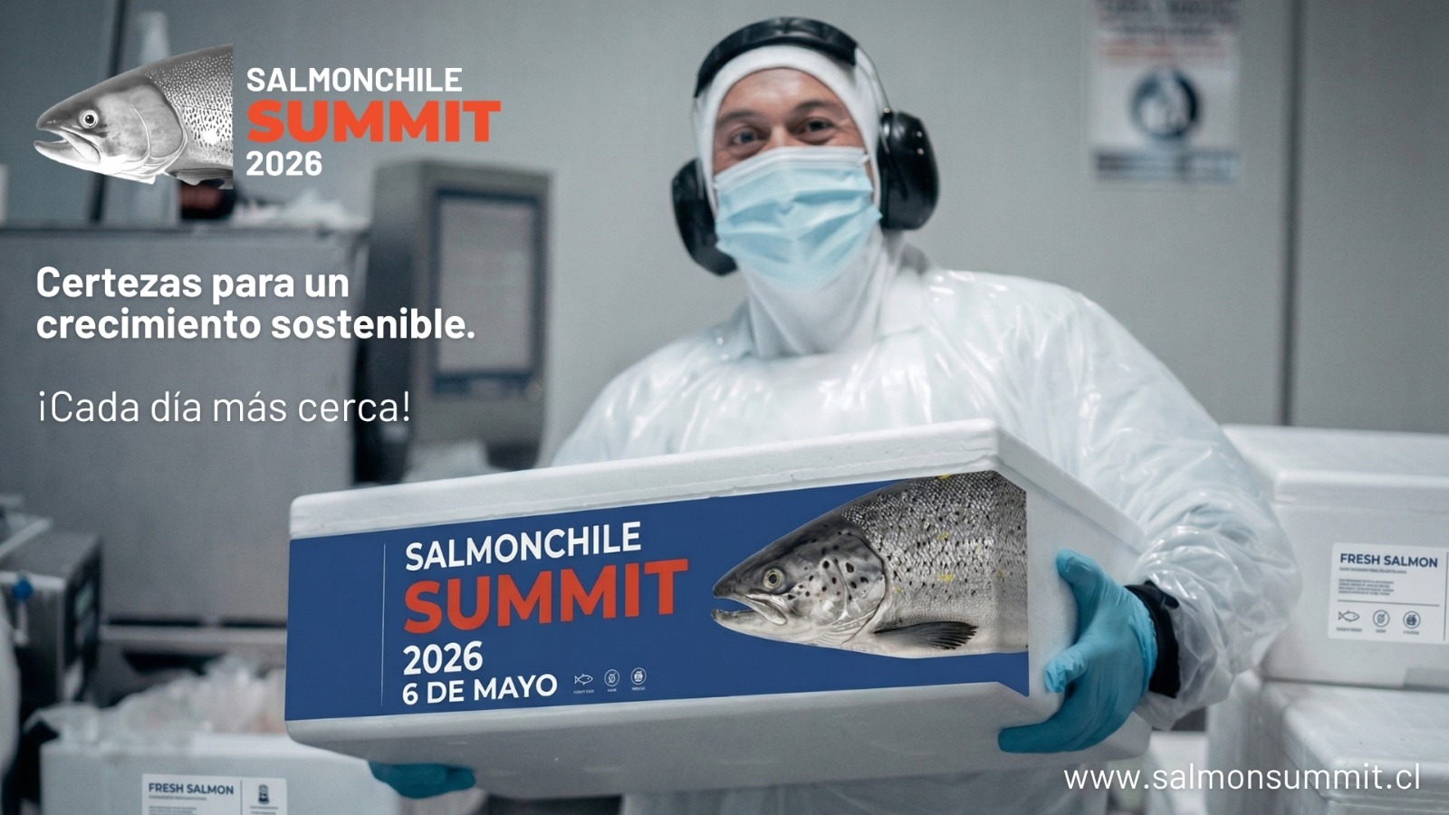 El sur de Chile se prepara para recibir la tercera versión del SalmonChile Summit